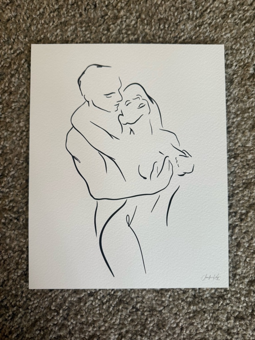 Sensual Romantic Love Erotic Fine Art Print by Jennifer Kay | Signed | Set of 3